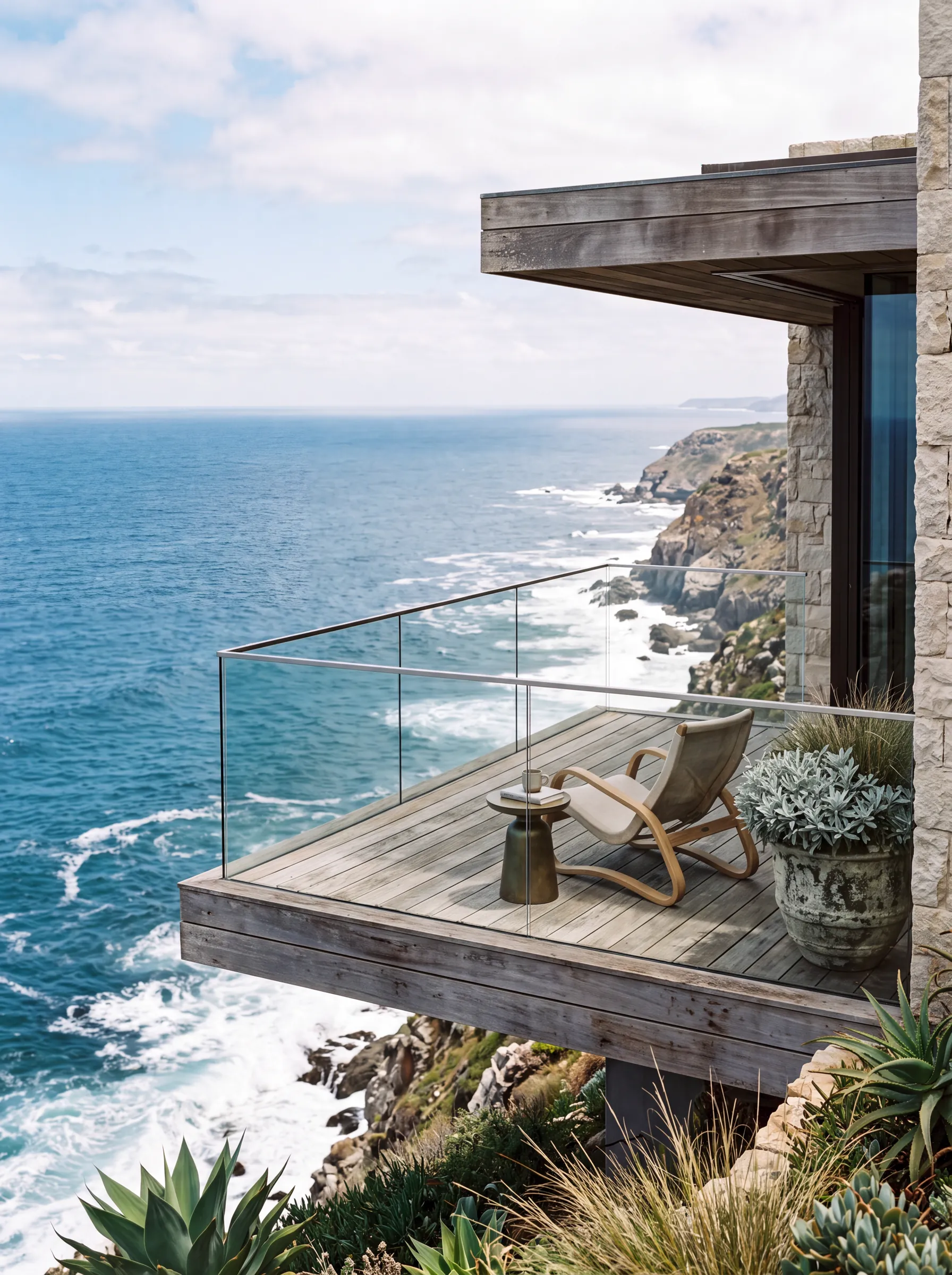 Salt — clifftop terrace