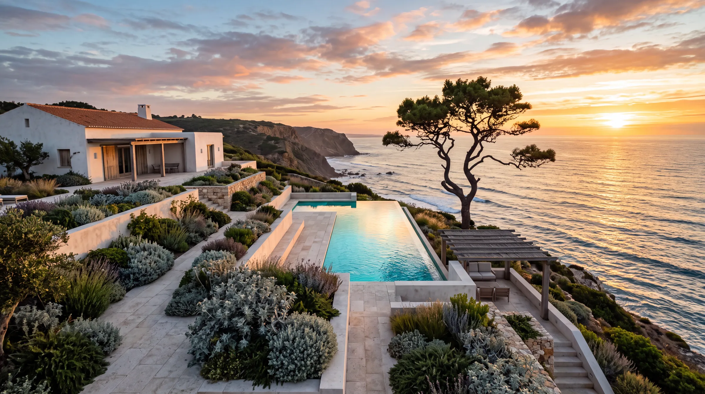 Salt — clifftop at golden hour